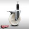 Service Caster 5'' SS Nylon Swivel 1-1/8'' Expand Stem Caster Total Lock Brake SCC-SSEXTTL20S514-NYS-118 - alternate 2